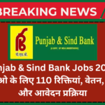 Punjab & Sind Bank Jobs 2025: एलबीओ के लिए 110 रिक्तियां, वेतन, पात्रता और आवेदन प्रक्रिया
